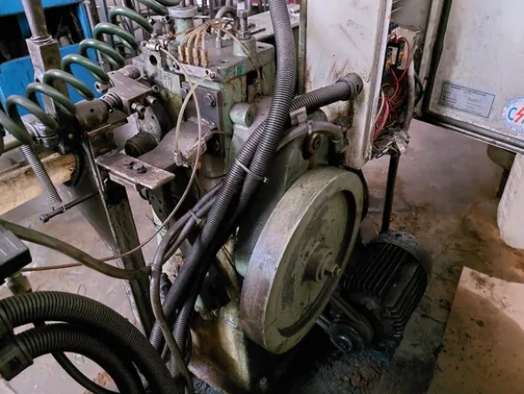 2#7489 Linea produzione bobine in ferro e raddrizzatrici