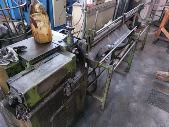 2#7489 Linea produzione bobine in ferro e raddrizzatrici