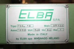 2#5145 Linea saldatura Elba