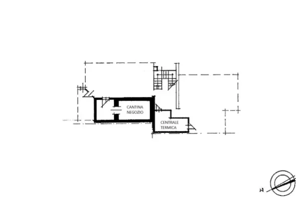 #25803 Locale commerciale con cantina (ex istituto bancario)