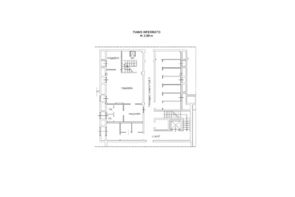 #25740 Locale commerciale con magazzino, cantina e garage