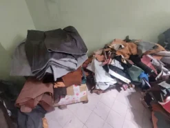 3#8463 Lotto blocco di rimanenze di magazzino e macchine per la lavorazione di calzature