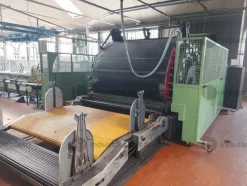 1#9351 Lotto in blocco di macchinari per la filatura e cardatura tessile ed autocarro Iveco