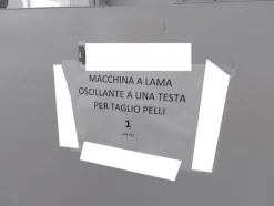 1#6298 Macchina a lama oscillante CNC Comelz CT/M