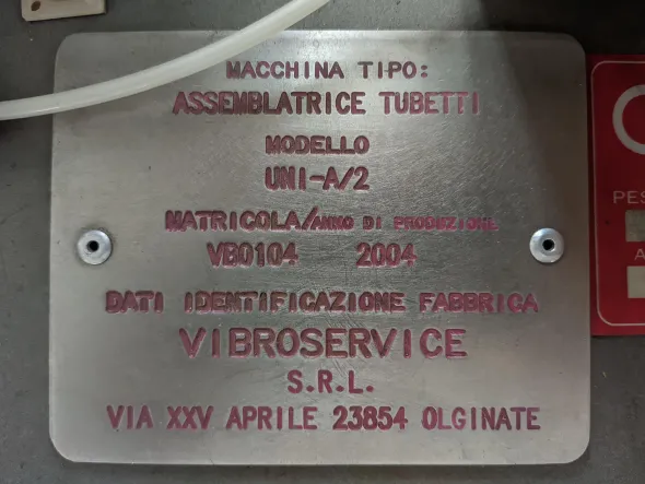 Macchina assemblatrice perni a molla in ottone