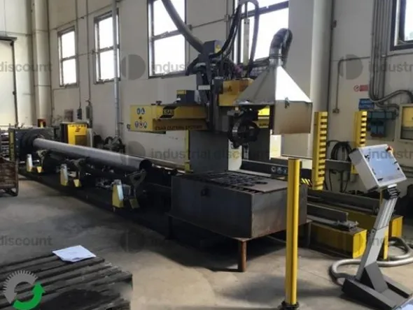 11#9204 Macchina cnc taglio tubo Esab Suprarex 3100