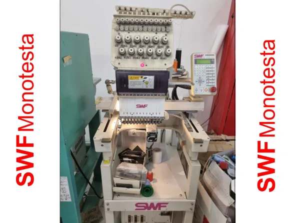 MACCHINA DA RICAMO SWF MONOTESTA