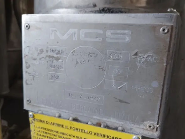 8#7909 Macchina da tintoria MCS