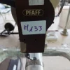 133#6059 Macchina imbastitrice Pfaff e piano da stiro Macpi