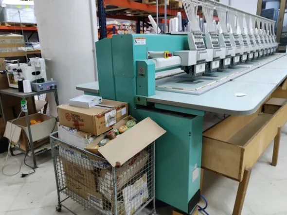 8#7030 Macchina per ricamo Tajima 12 teste