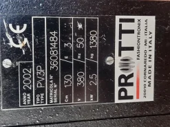 macchina rettilina Protti PV3P