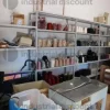 1#72364 Macchinari di tessitura e scaffalature e carrelli porta merce