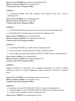 Macchinari e attrezzatura varia