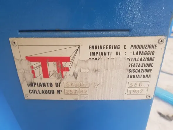 19#5756 Macchinari e attrezzature per la verniciatura