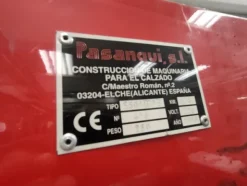 24#7518 Macchinari ed attrezzature per calzaturificio
