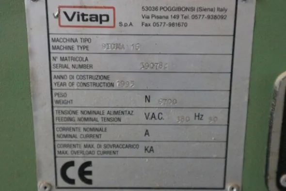 2#6954 Macchinari ed attrezzature per falegnameria