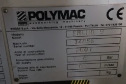 2#6954 Macchinari ed attrezzature per falegnameria