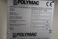 2#6954 Macchinari ed attrezzature per falegnameria
