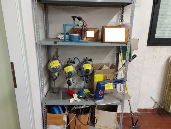 3#7447 Macchinario Autex Napa e taglierina manuale Rimoldi