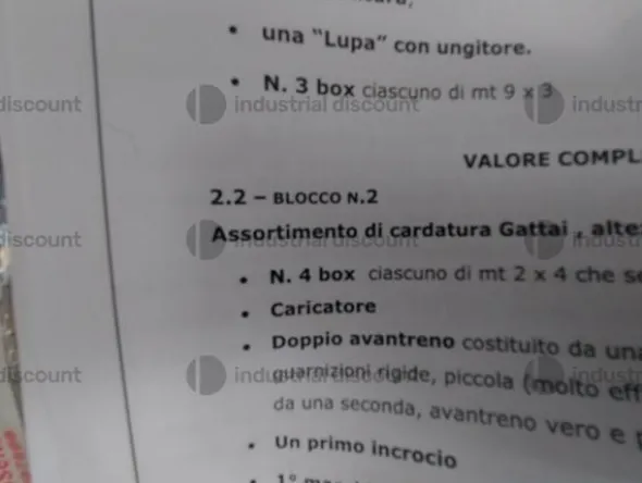 3#9351 Macchinari per la filatura e cardatura