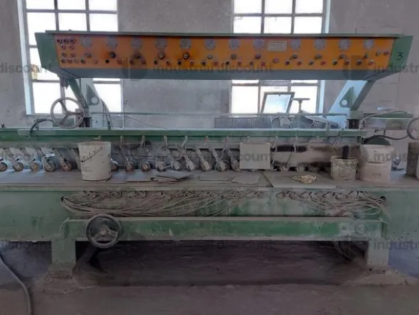 15#7722 Macchinari per la lavorazione del marmo autocarri Peugeot e arredi ufficio
