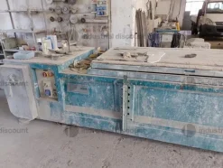 15#7722 Macchinari per la lavorazione del marmo autocarri Peugeot e arredi ufficio
