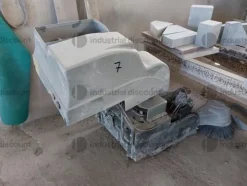 15#7722 Macchinari per la lavorazione del marmo autocarri Peugeot e arredi ufficio
