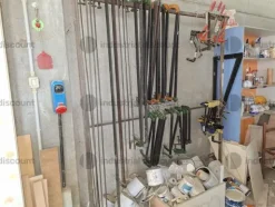 9#9200 Macchinari per lavorazione legno muniteria e ricambi vari