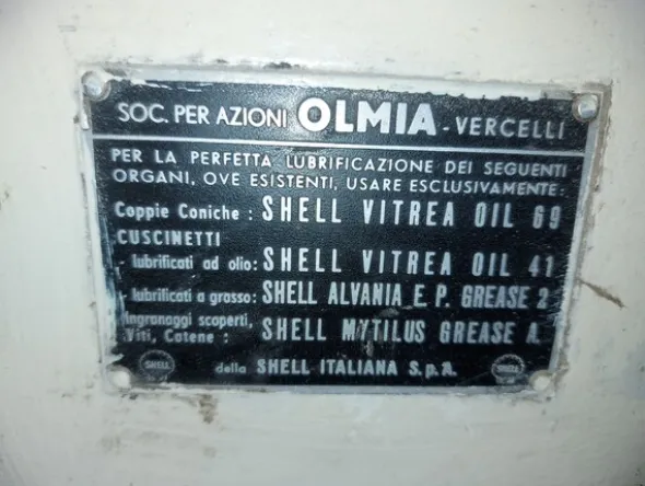 3#7822 Macchinari per lavorazione riso