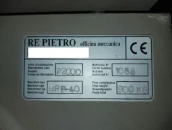 3#7822 Macchinari per lavorazione riso