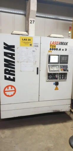 Macchina taglio laser ERMAKSAN LASERMAK 6000 6X2