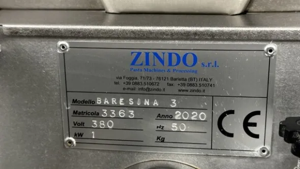 2#8315 Macchina ZINDO mod. BARESINA 3