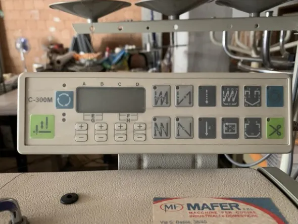 1#7461 Macchine da cucire e per il confezionamento di capi di abbigliamento