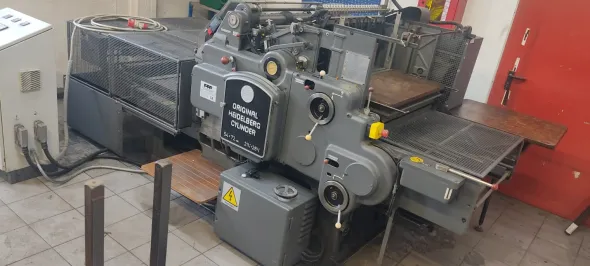 MACCHINE HEIDELBERG PER STAMPA A CALDO