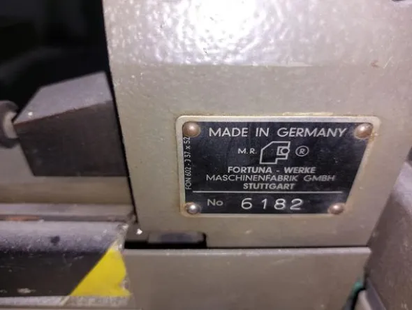 4#8686 Macchine lavorazione pellame Fortuna