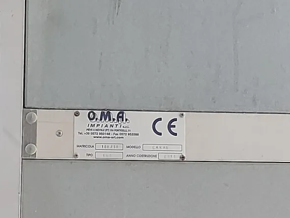 11#7203 Macchine per cabine di verniciatura