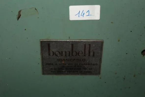 116#2183 Macchine per lavorazione scarpe Amic e Bombelli