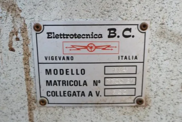 116#2183 Macchine per lavorazione scarpe Amic e Bombelli