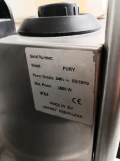 MACCH. PULIZIA VAPORE – OSPREY DEEPCLEAN FURY (ASP-44)