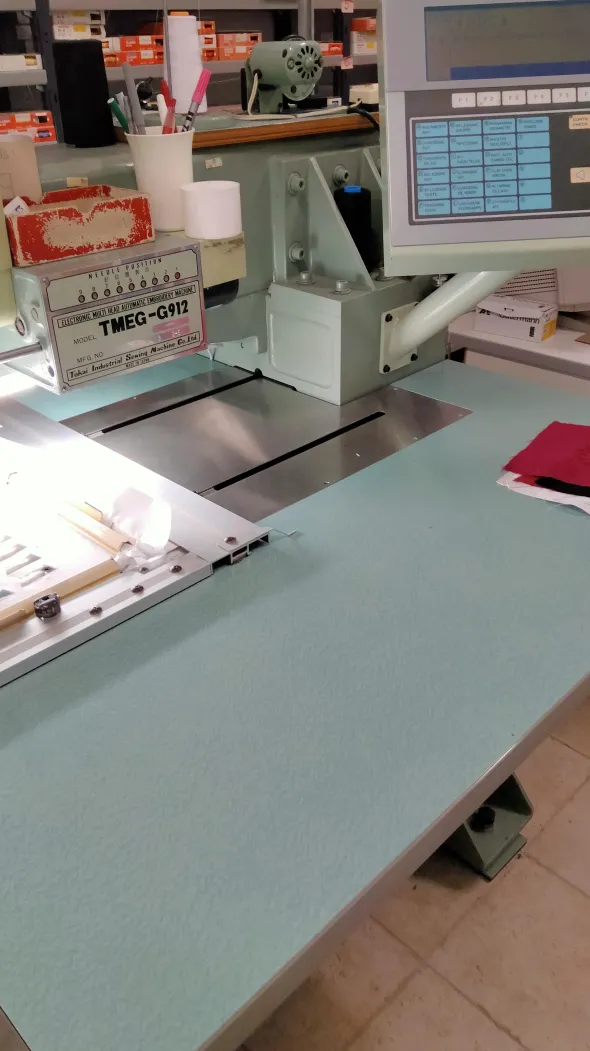 Maccina ricamo multiteste usata TMEG-G912
