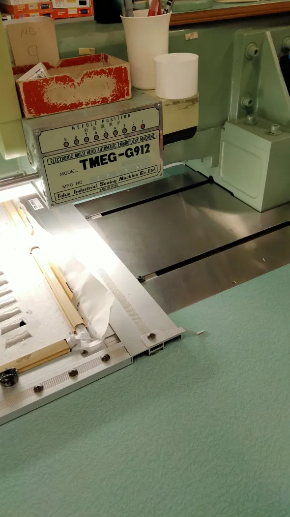 Maccina ricamo multiteste usata TMEG-G912