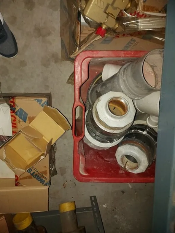 1#7043 Magazzino per lavorazioni meccaniche e ventilazione