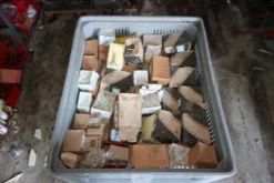6#5843 Magazzino ricambi e macchinari per impianti di frantoio
