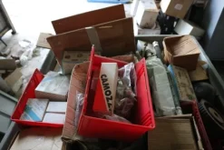 6#5843 Magazzino ricambi e macchinari per impianti di frantoio