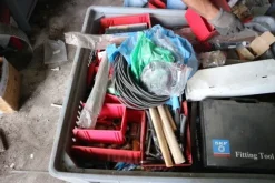 6#5843 Magazzino ricambi e macchinari per impianti di frantoio