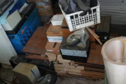 6#5843 Magazzino ricambi e macchinari per impianti di frantoio