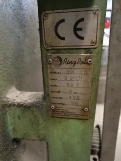 MAGLIO AUTOCOMPRESSORE RING ROLL MOD. SM 50