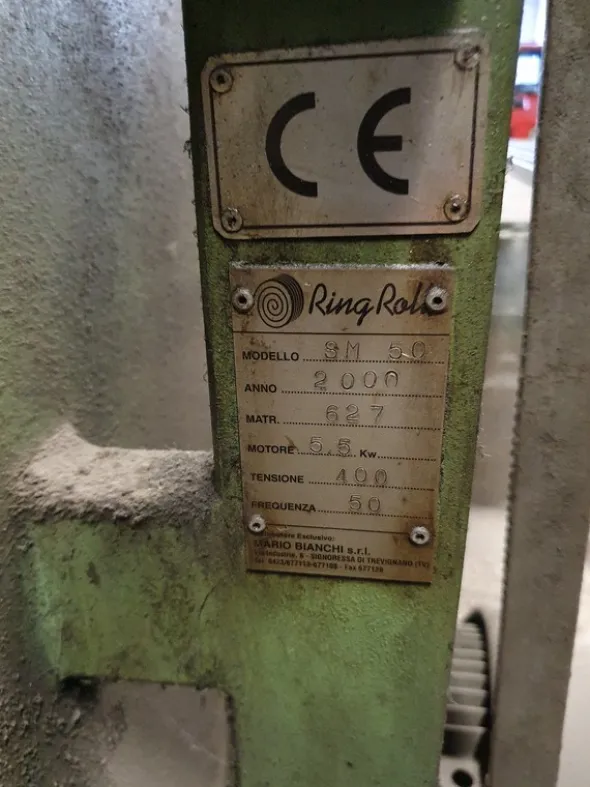 MAGLIO AUTOCOMPRESSORE RING ROLL MOD. SM 50