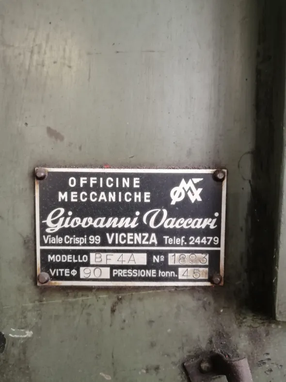 MAGLIO OMV 45 TONN. FUNZIONANTE