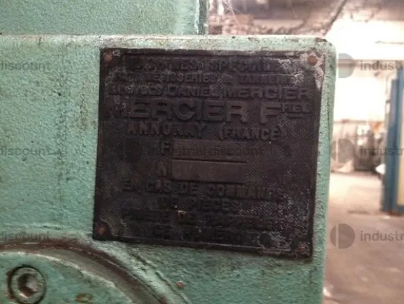 5#9302 Messa a vento idraulica Mercier C15